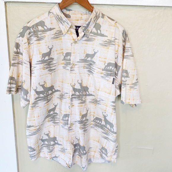 Woolrich Button Down Deer Shirt - Picture 2 of 5